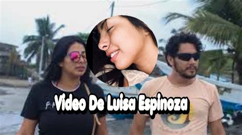 Luisa Espinoza en la Playa